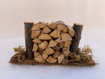 Bild von Holzstapel mittel