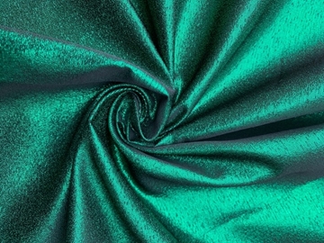 Bild von Königsstoff  grün/schwarz 40x75cm